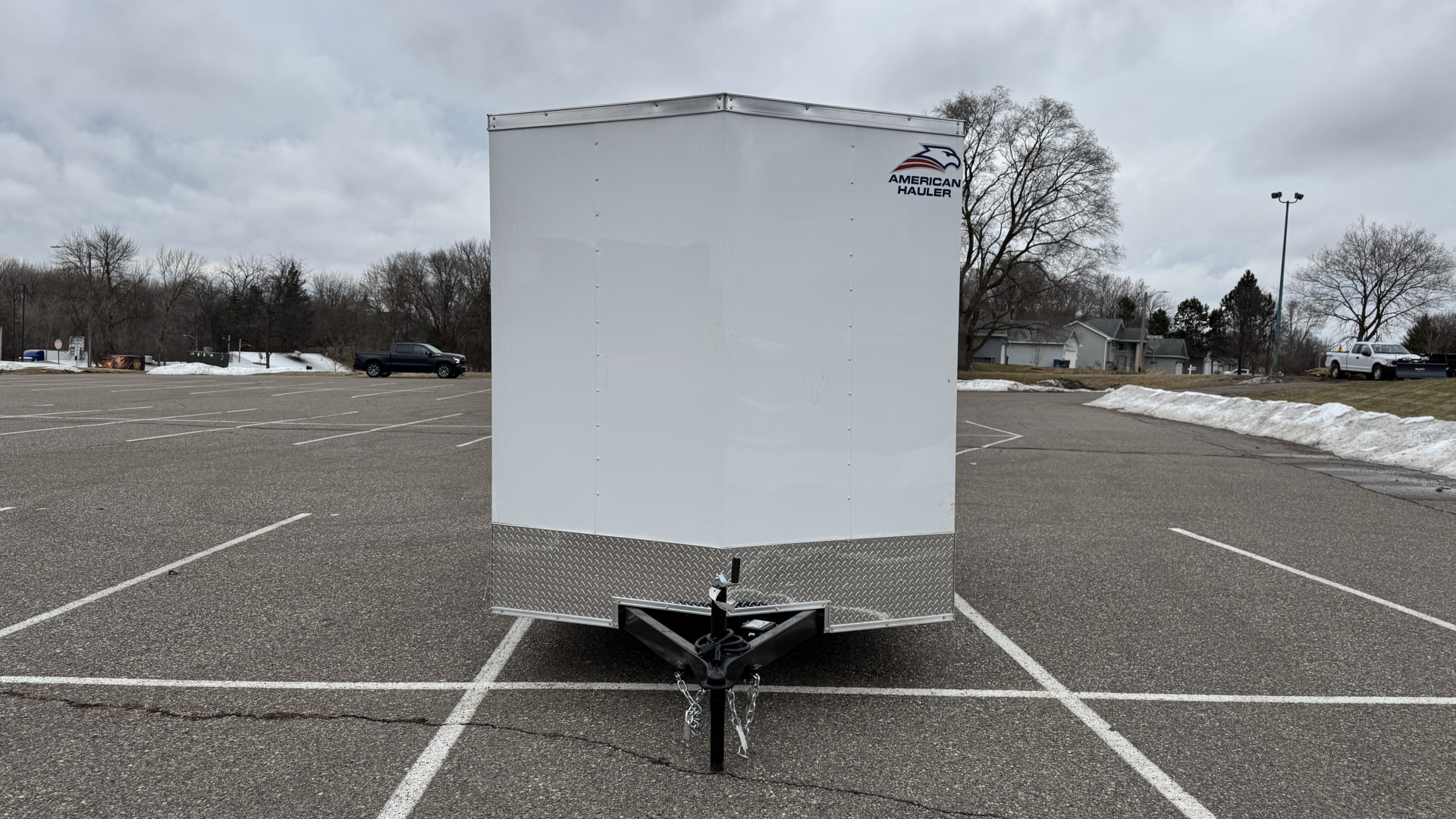 New American Hauler 7x14 Tandem Enclosed Cargo Trailer - Double Rear Doors!