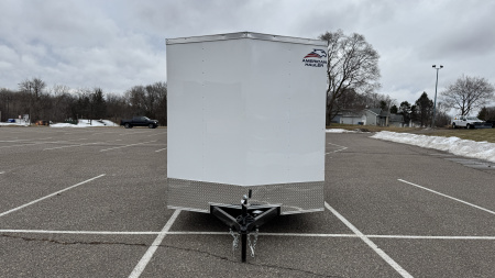 New American Hauler 7x14 Tandem Enclosed Cargo Trailer - Double Rear Doors!