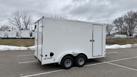 New American Hauler 7x14 Tandem Enclosed Cargo Trailer - Double Rear Doors!
