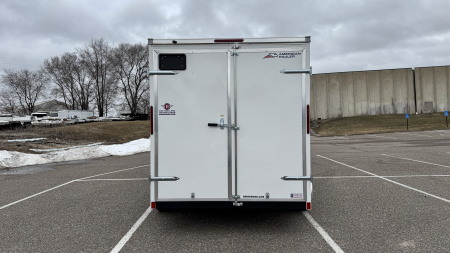 New American Hauler 7x14 Tandem Enclosed Cargo Trailer - Double Rear Doors!