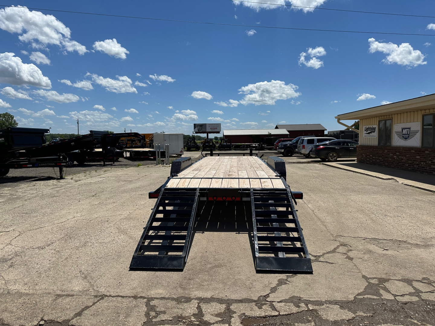 New 2026 Load Trail 83x24 Skid steer 14k w/HD Ramps Equipment Trailer