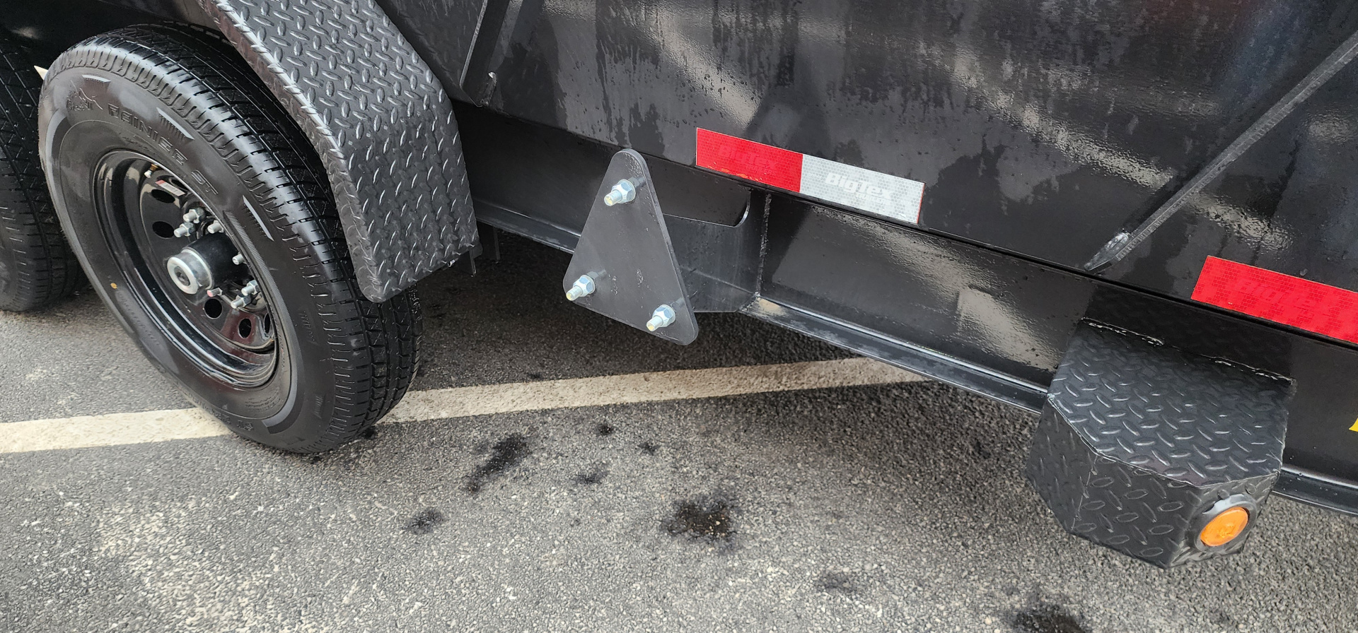 New 7 x 14 Big Tex Low Pro 14TD 4' High Sides Telescopic Dump Trailer 15.4K****7 Gauge Floor