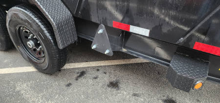 New 7 x 14 Big Tex Low Pro 14TD 4' High Sides Telescopic Dump Trailer 15.4K****7 Gauge Floor