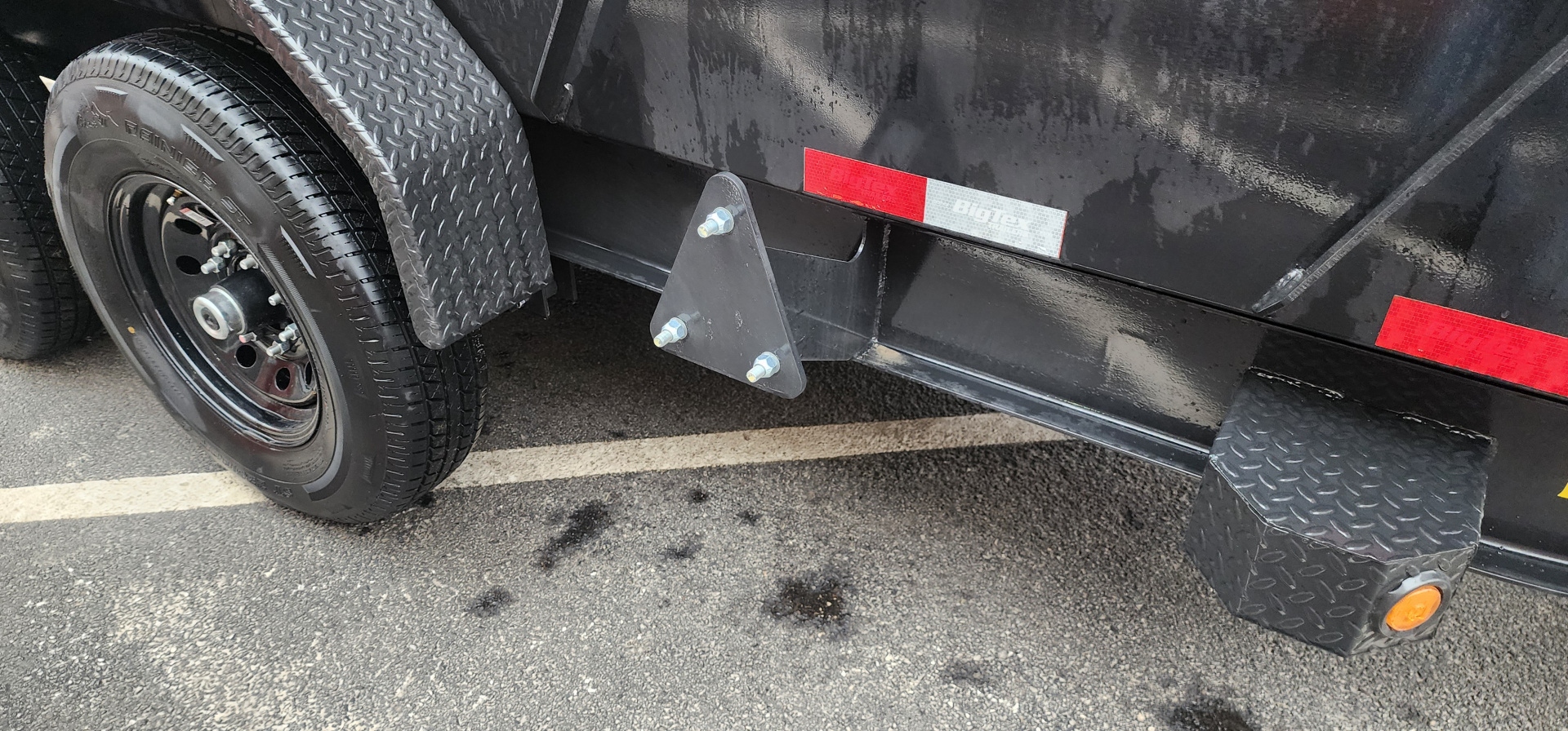 New 7 x 14 Big Tex Low Pro 14TD 4' High Sides Telescopic Dump Trailer 15.4K****7 Gauge Floor