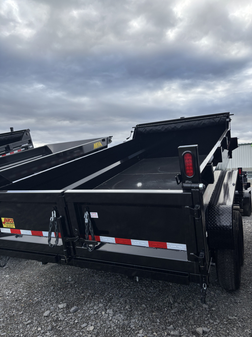 New 2026 SURE-TRAC 82 X 14 LOW PROFILE DUMP (BLACK)