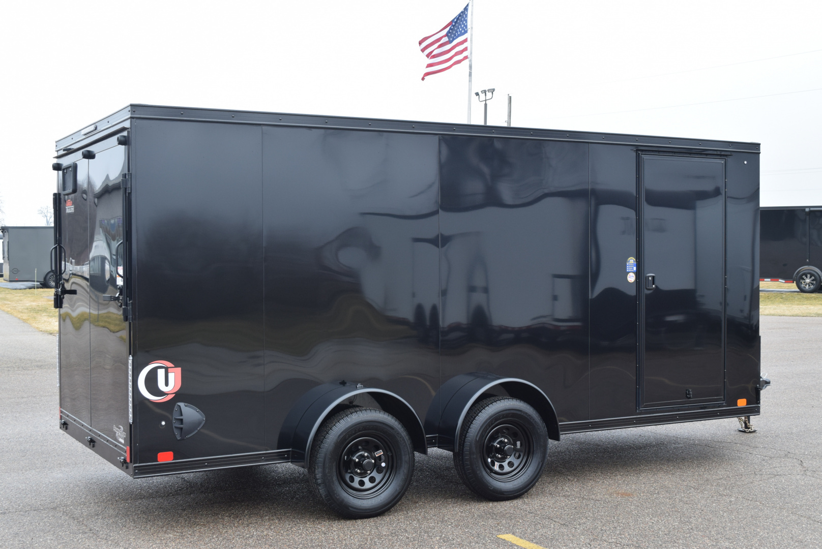 New 2026 United Trailers UJ-S 7x16 Cargo / Enclosed Trailer