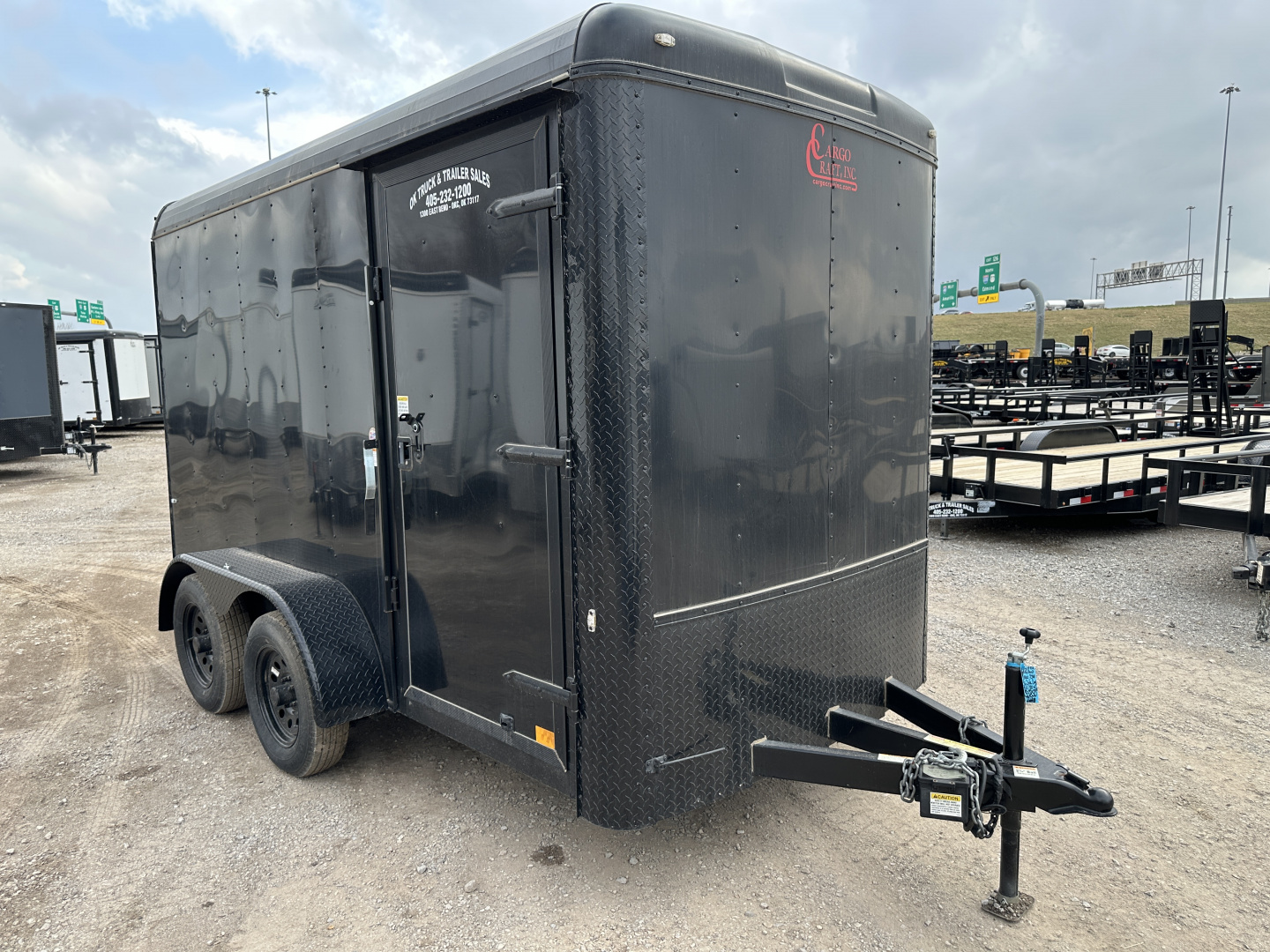 New 2024 Cargo Craft 6'x12'x7' Tandem Axle Expedition Extreme with ramp door Cargo / Enclosed Trailer