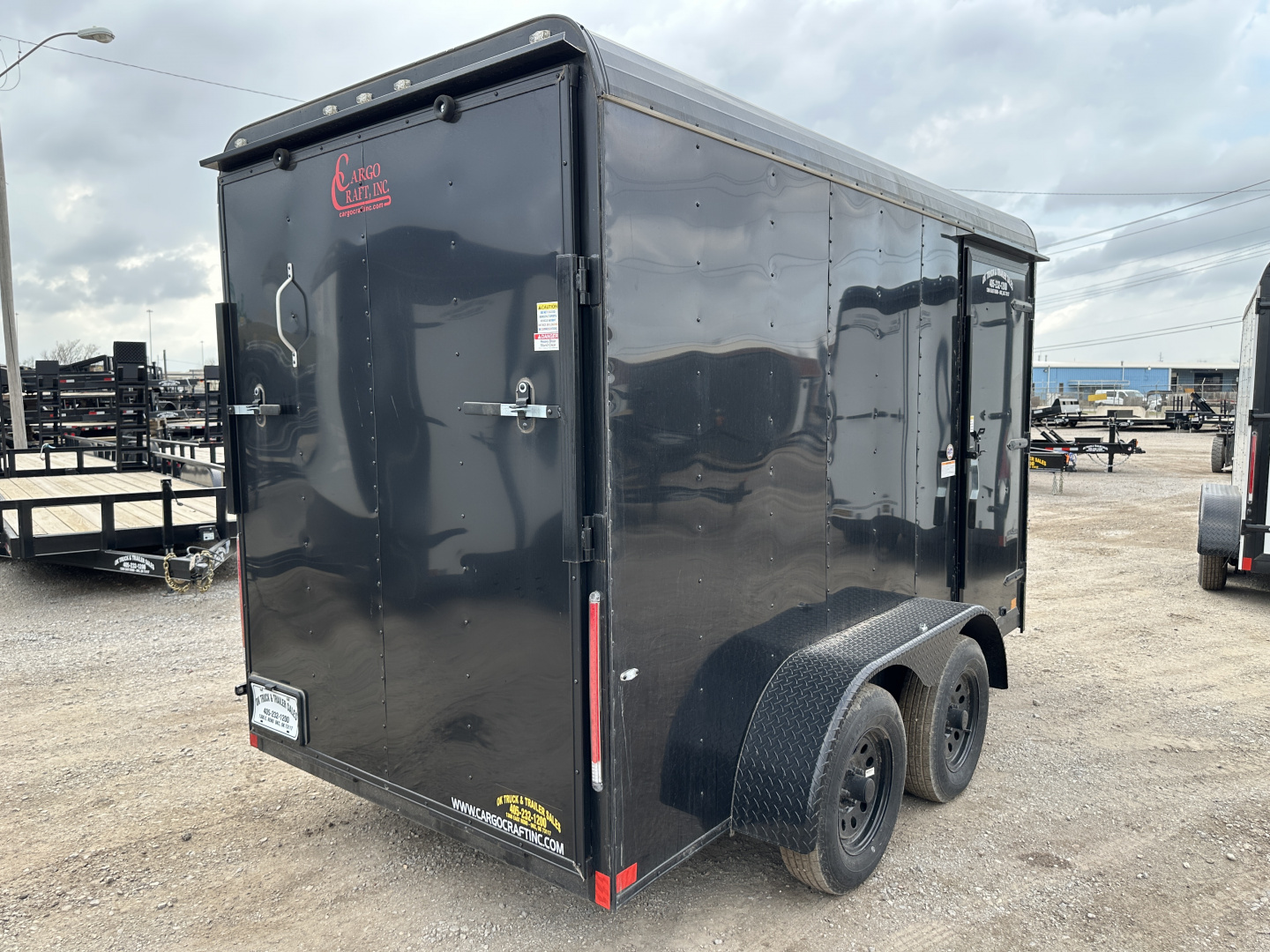 New 2024 Cargo Craft 6'x12'x7' Tandem Axle Expedition Extreme with ramp door Cargo / Enclosed Trailer