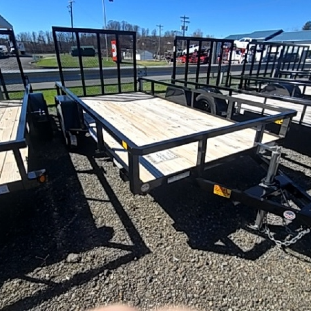 New 2025 Sure-Trac 6 x 12 tube top Utility Trailer
