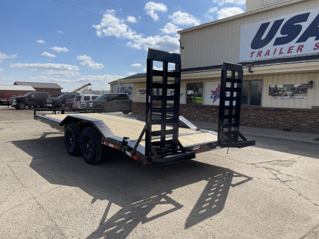 New 2026 Load Trail 102x20 Skid Steer 14k w/HD Ramps Equipment Trailer