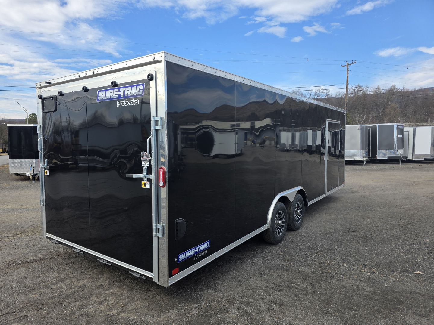 New 2026 Sure-Trac PRO SERIES 8.5X24 10K Car / Racing Trailer