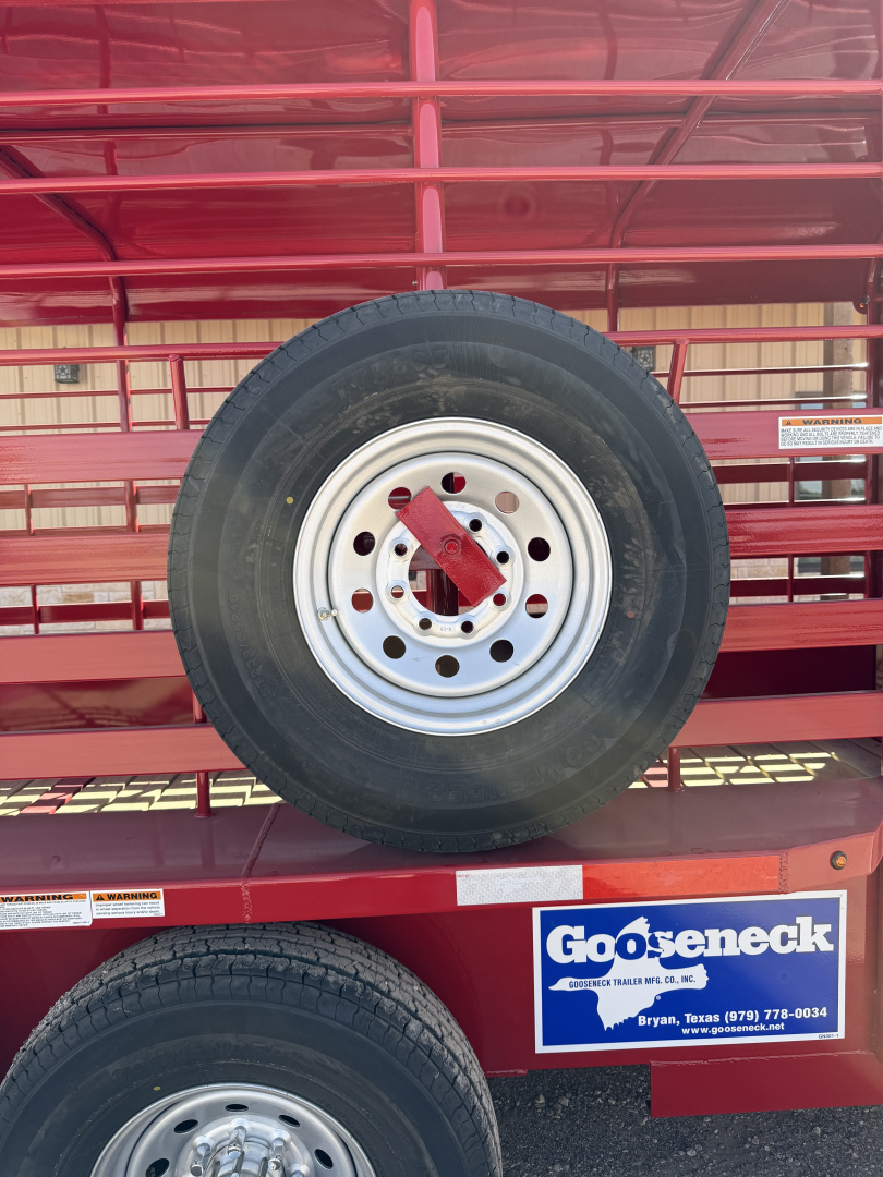 New 2026 Gooseneck Trailer MFG STEEL BP Stock / Stock Combo Trailer