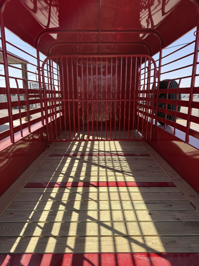 New 2026 Gooseneck Trailer MFG STEEL BP Stock / Stock Combo Trailer