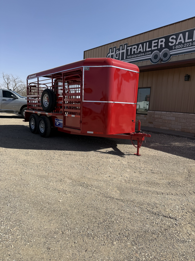 New 2026 Gooseneck Trailer MFG STEEL BP Stock / Stock Combo Trailer