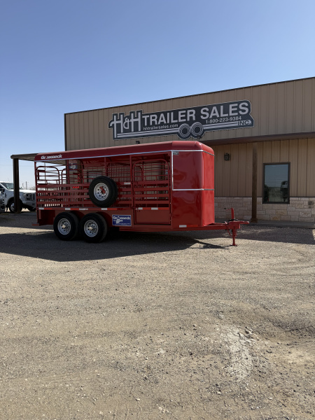 New 2026 Gooseneck Trailer MFG STEEL BP Stock / Stock Combo Trailer