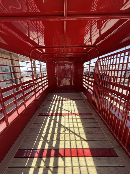 New 2026 Gooseneck Trailer MFG STEEL BP Stock / Stock Combo Trailer