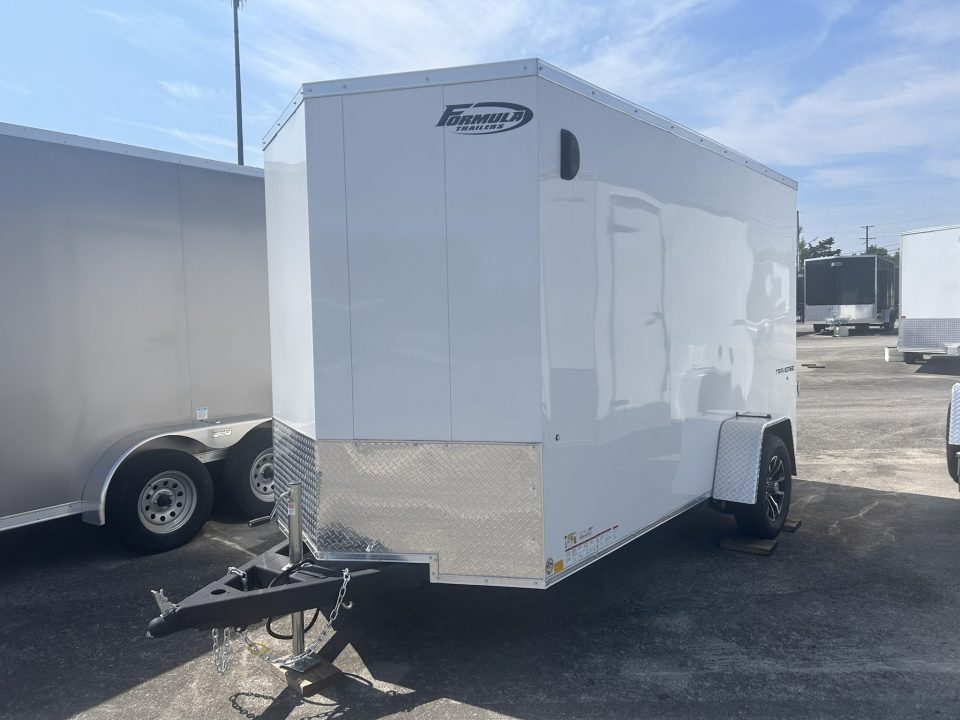 New 2026 Formula Trailers 6 X 12 FT TRAVERSE ENCLOSED CARGO TRAILER 6 FT 6 IN WITH RAMP DOOR