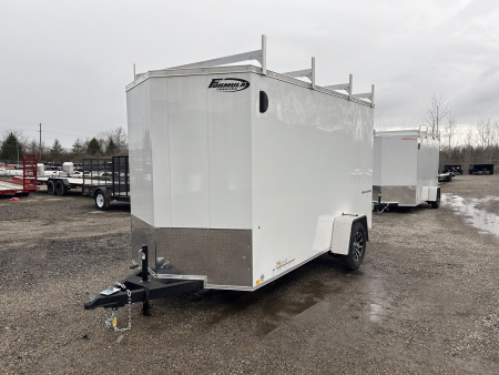New 2026 Formula Trailers 6 X 12 FT TRAVERSE ENCLOSED CARGO TRAILER 6 FT 6 IN DOUBLE REAR DOORS & LADDER RACKS Cargo / Enclosed Trailer
