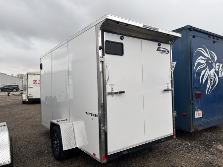 New 2026 Formula Trailers 6 X 12 FT TRAVERSE ENCLOSED CARGO TRAILER 6 FT 6 IN WITH RAMP DOOR