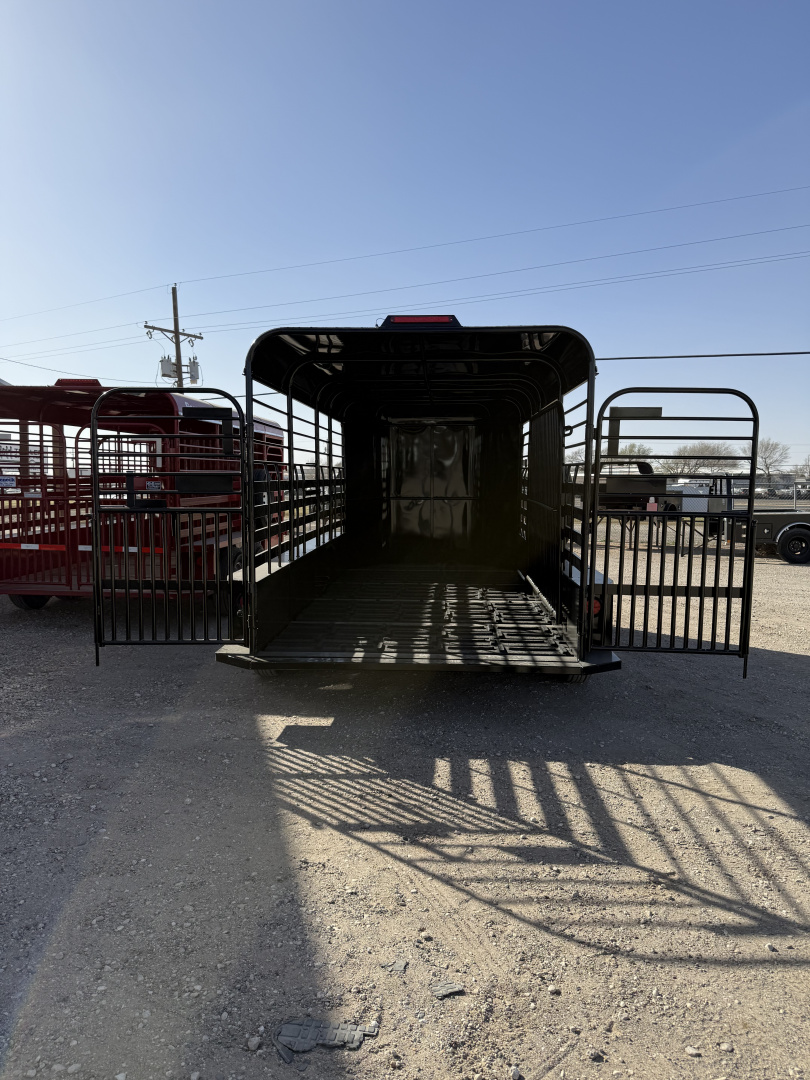 New 2026 Gooseneck Trailer MFG 16X6'8" Stock / Stock Combo Trailer