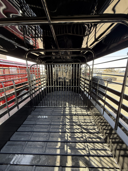 New 2026 Gooseneck Trailer MFG 16X6'8" Stock / Stock Combo Trailer