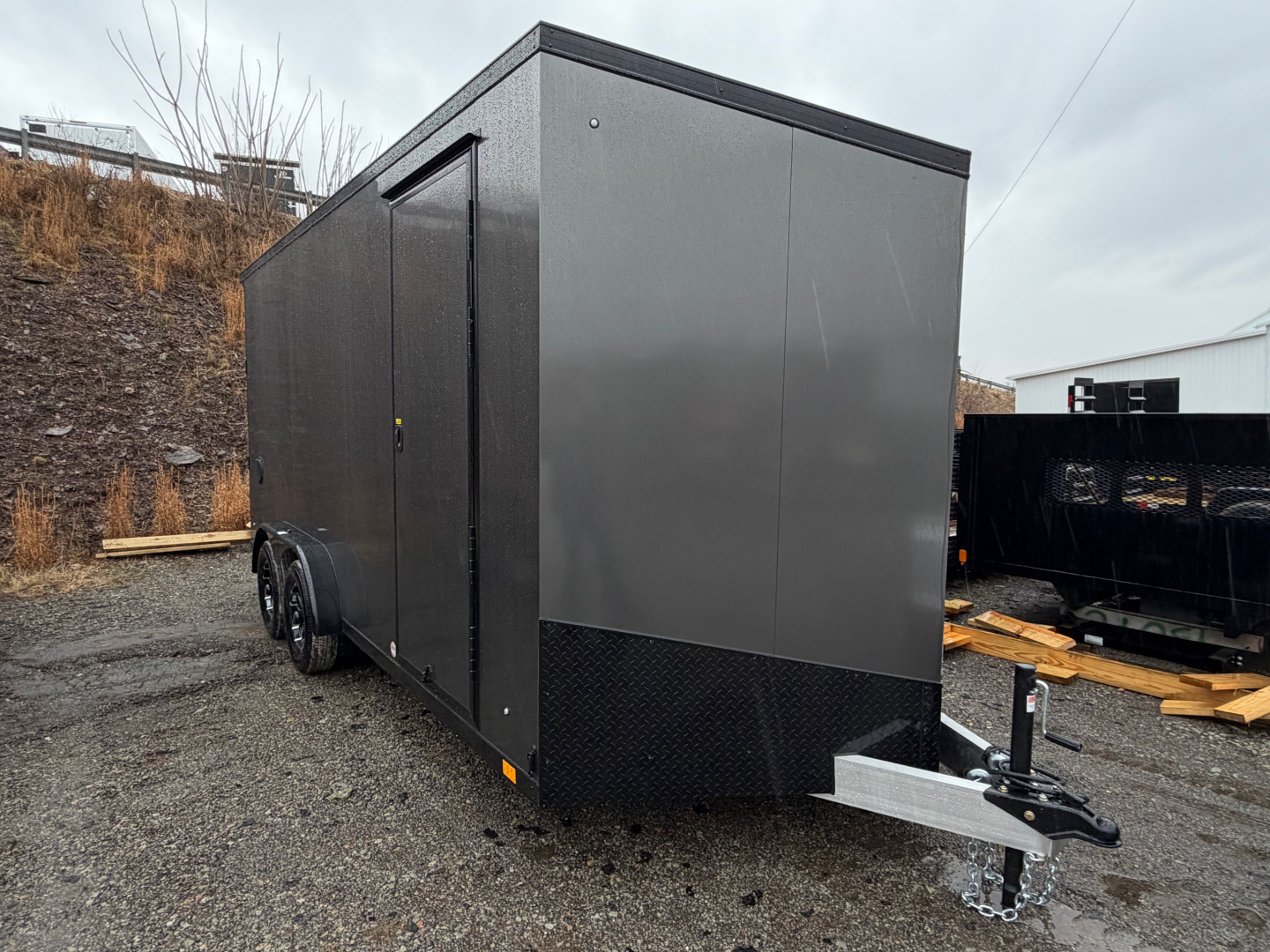 New 2026 ATC 7.5 x 16 "STo450" Life Trac Aluminum Enclosed Cargo Trailer W/ UED