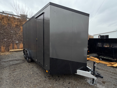 New 2026 ATC 7.5 x 16 "STo450" Life Trac Aluminum Enclosed Cargo Trailer W/ UED