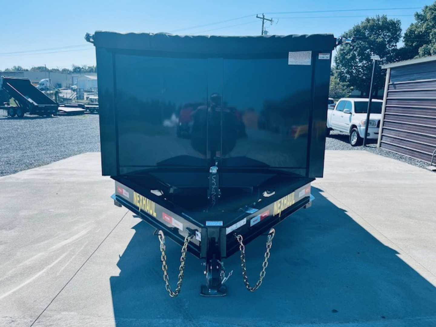 New 2026 Nexhaul 7X14 15K Lightning Dump Trailer w/4ft Sides