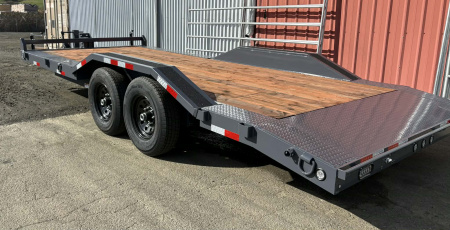 New CAR HAULER 2026 VERSATILE HD720-14K 7X20 ROCK CRAWLER DRIVE OVER FENDERS 14000 GVWR TRAILER