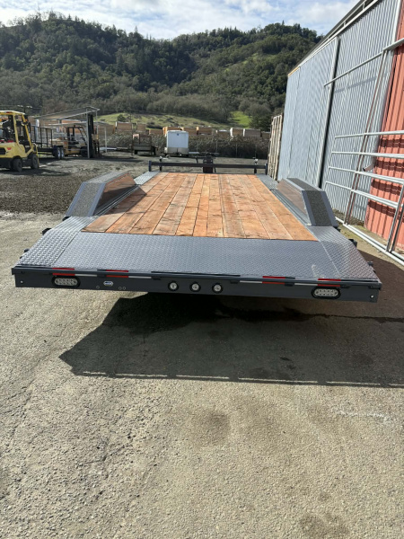 New CAR HAULER 2026 VERSATILE HD720-14K 7X20 ROCK CRAWLER DRIVE OVER FENDERS 14000 GVWR TRAILER