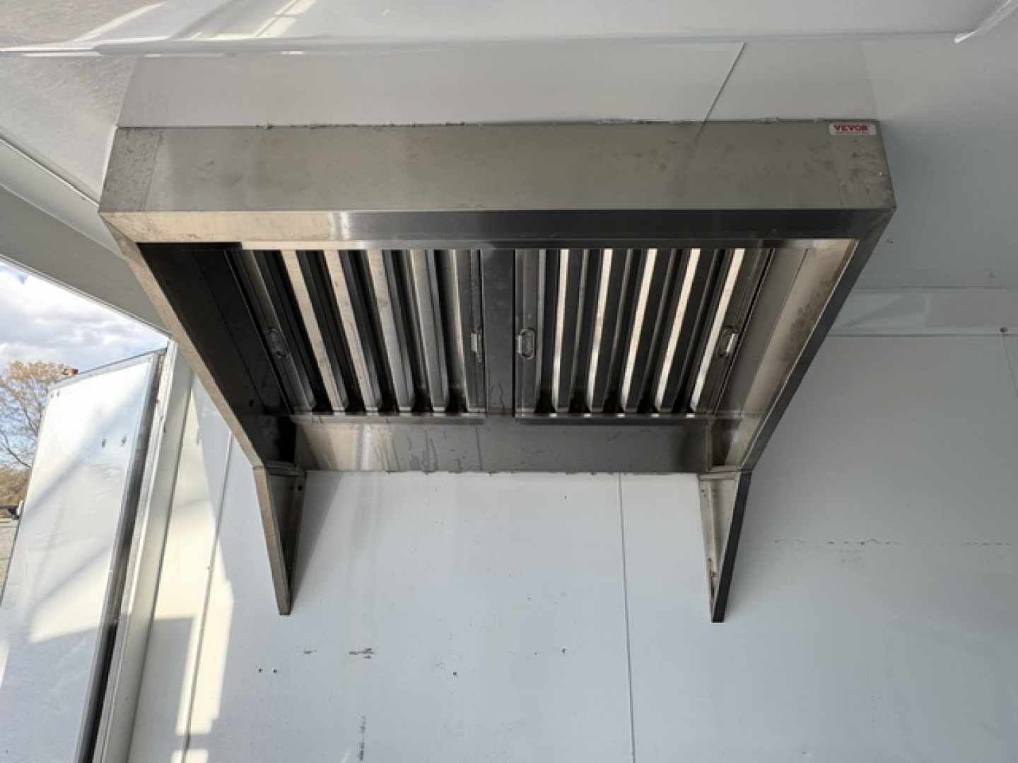 Used 2025 Quality Cargo 7X12 Concession W/ SINK AND WATER PGK, ELETRAICAL PGK, VENT HOOD, AC AND HEAT