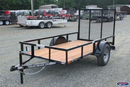 New 2026 Texas Bragg Trailers 6x10LD w/ Gate Utility Trailer