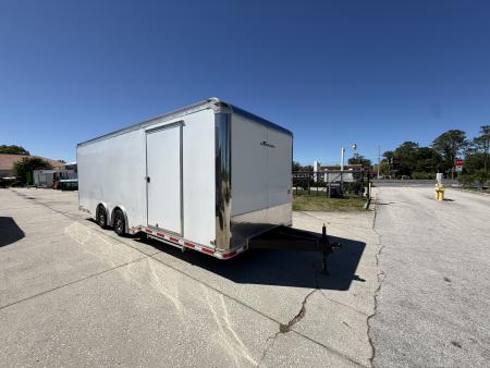 Used 2018 Pace American 10K 8.5X24 Shadow GT Racing Trailer Cargo / Enclosed Trailer