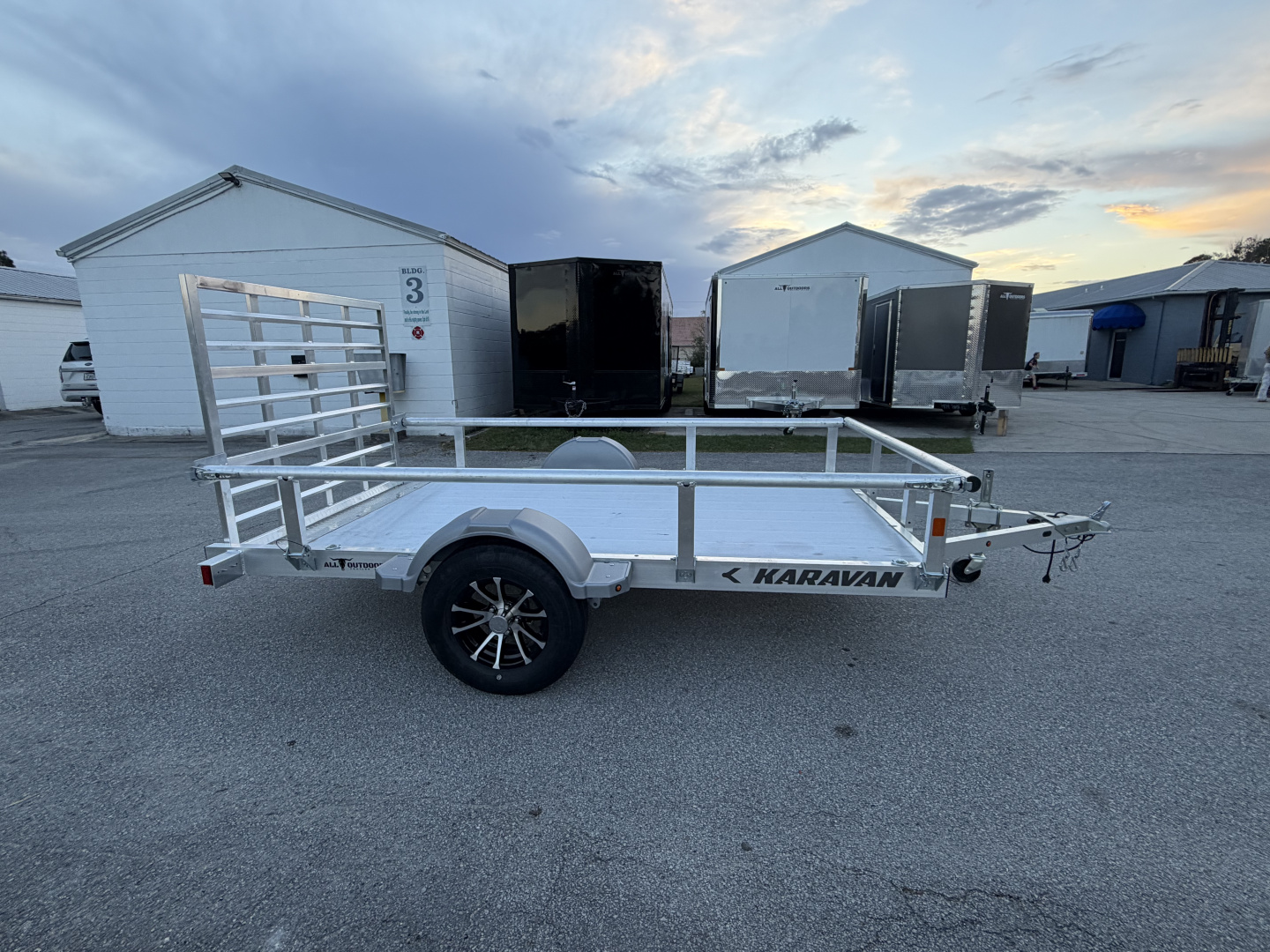 Used 2026 Karavan 3K 67X10 Aluminum Utility Trailer