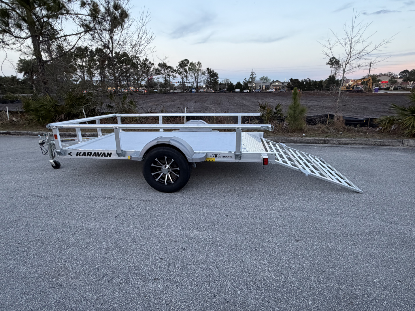Used 2026 Karavan 3K 67X10 Aluminum Utility Trailer