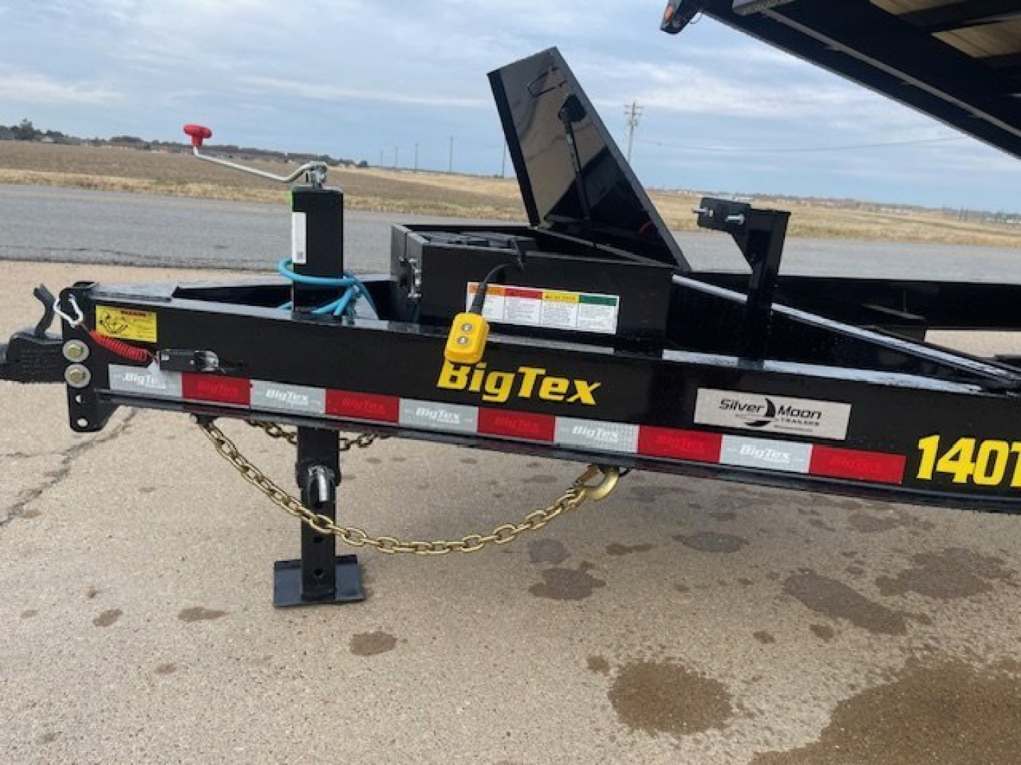 New 2026 Big Tex Trailers 14OT-24 102x24 (14K) Hydraulic Tilt Equipment Trailer