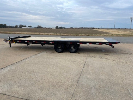 New 2026 Big Tex Trailers 14OT-24 102x24 (14K) Hydraulic Tilt Equipment Trailer