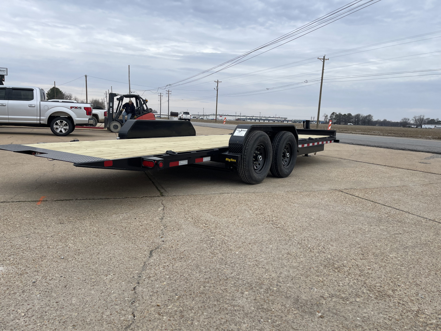 New 2026 Big Tex Trailers 14TL-22 83x22 (14K) Tilt Equipment Trailer