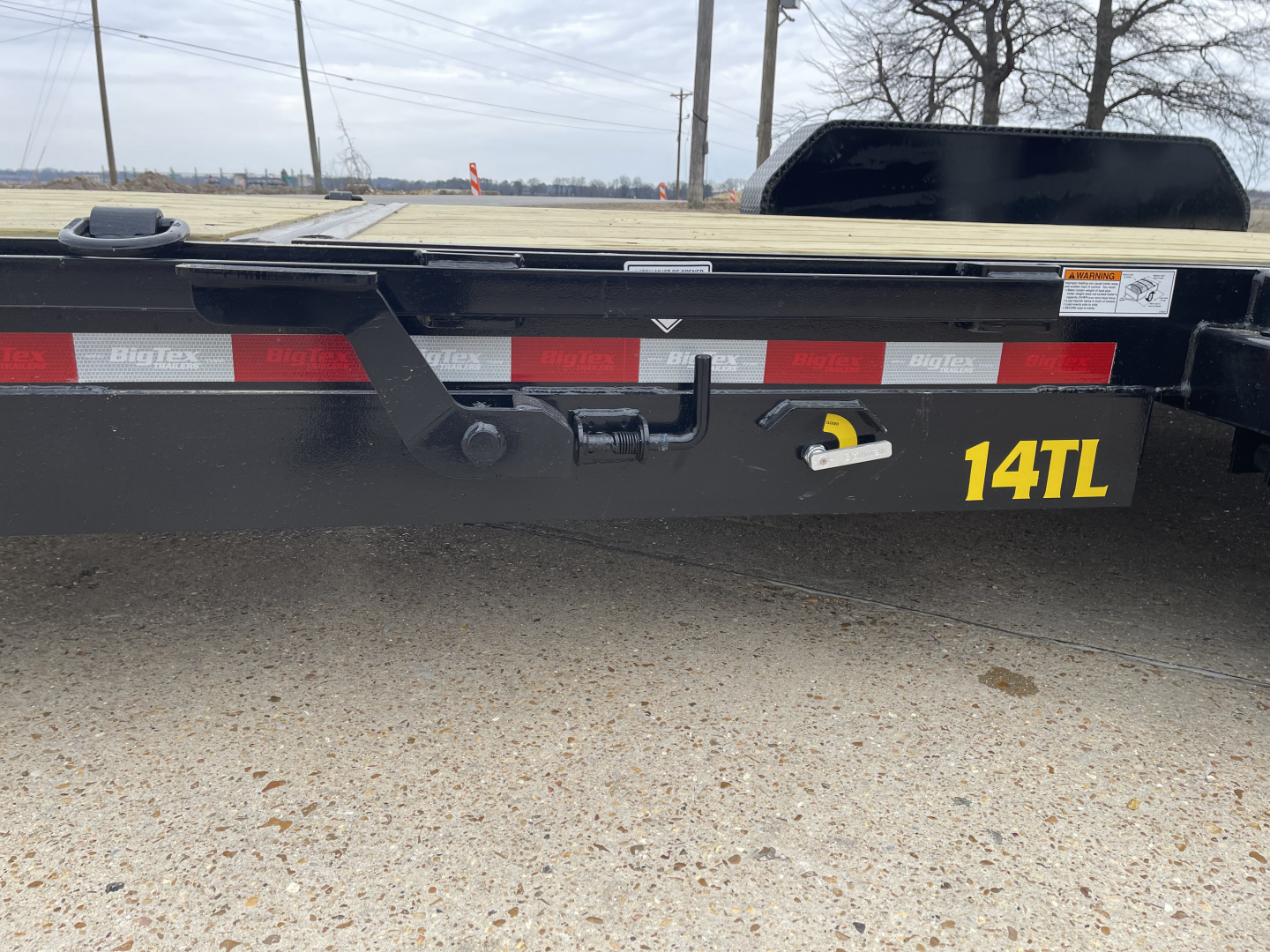 New 2026 Big Tex Trailers 14TL-22 83x22 (14K) Tilt Equipment Trailer