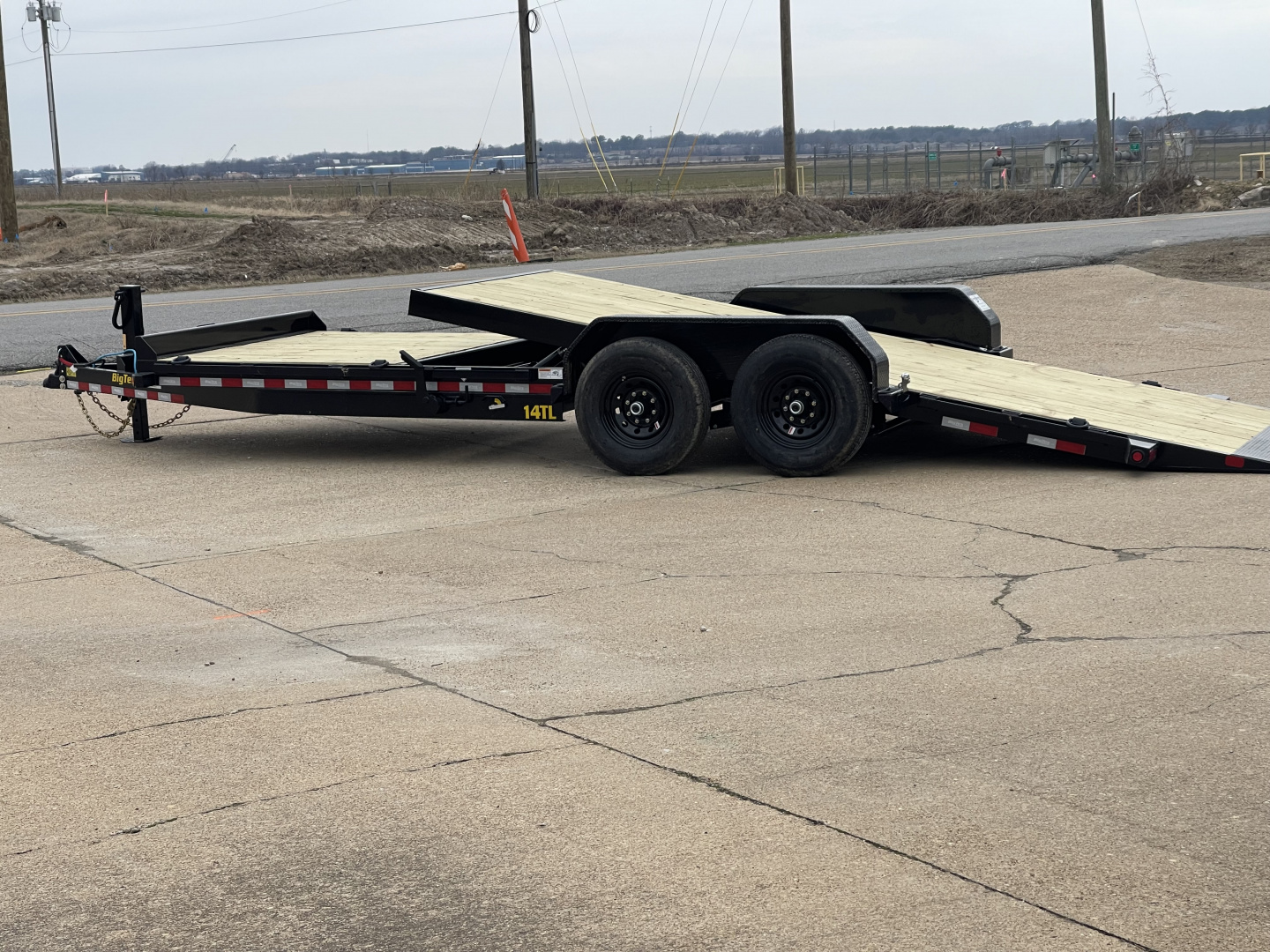 New 2026 Big Tex Trailers 14TL-22 83x22 (14K) Tilt Equipment Trailer