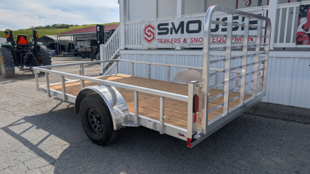 New 2026 Legend 7x12 Open Deluxe Aluminum Utility Trailer