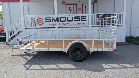 New 2026 Legend 7x12 Open Deluxe Aluminum Utility Trailer