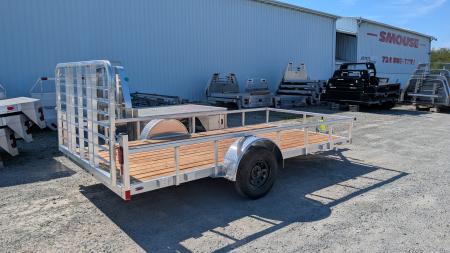 New 2026 Legend 7x14 Open Deluxe Aluminum Utility Trailer
