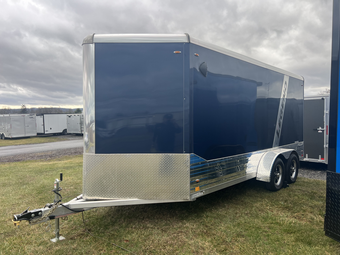 New 2026 Legend Trailers DVN 7X16 7K RAMP DOOR Cargo / Enclosed Trailer