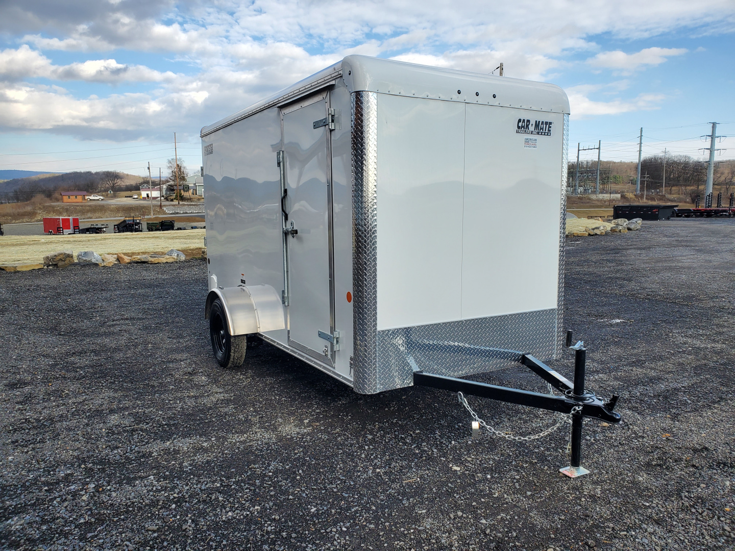 New 2026 Car Mate CM612EC Cargo / 6'X12' / 78" Interior Height / 2990 GVWR