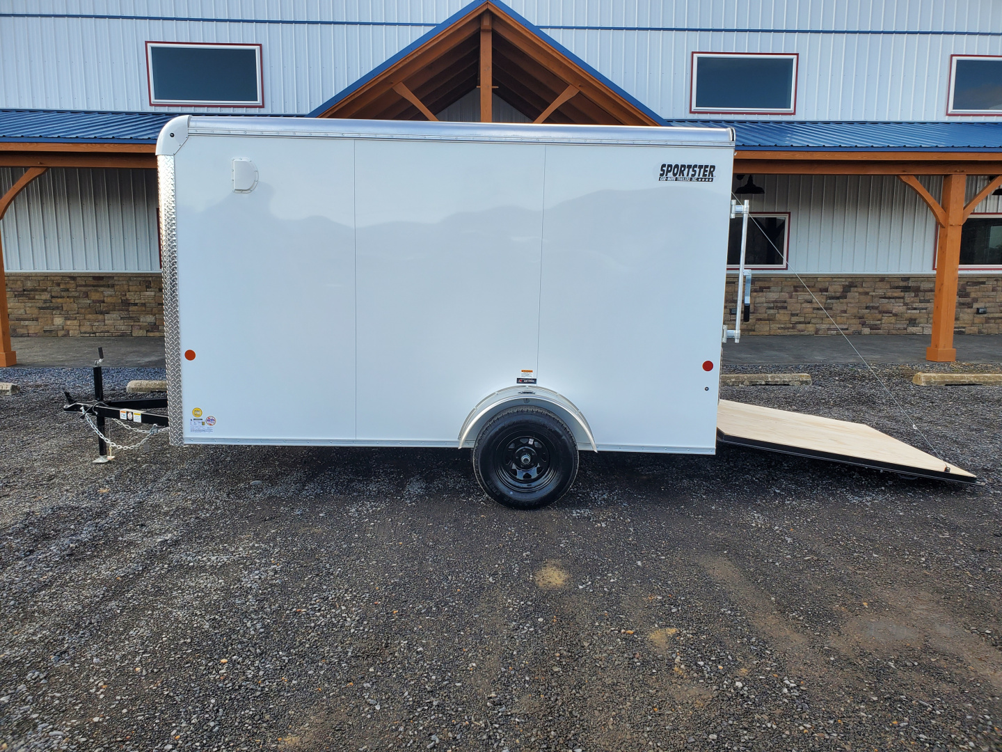 New 2026 Car Mate CM612EC Cargo / 6'X12' / 78" Interior Height / 2990 GVWR