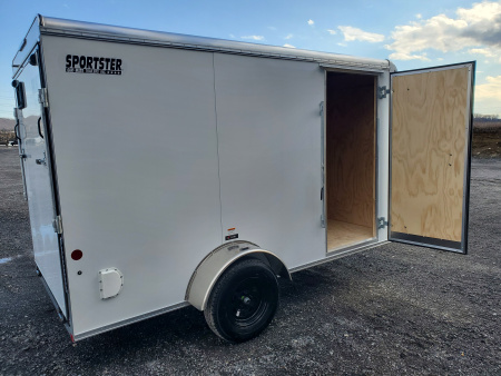 New 2026 Car Mate CM612EC Cargo / 6'X12' / 78" Interior Height / 2990 GVWR