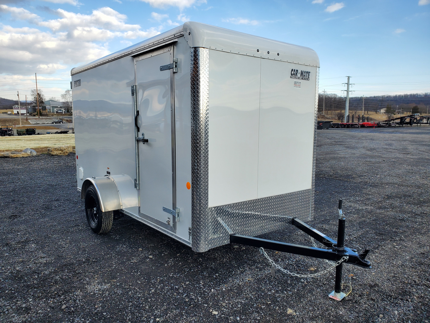 New 2026 Car Mate CM612EC Cargo / 6'X12' / 78" Interior Height / 2990 GVWR