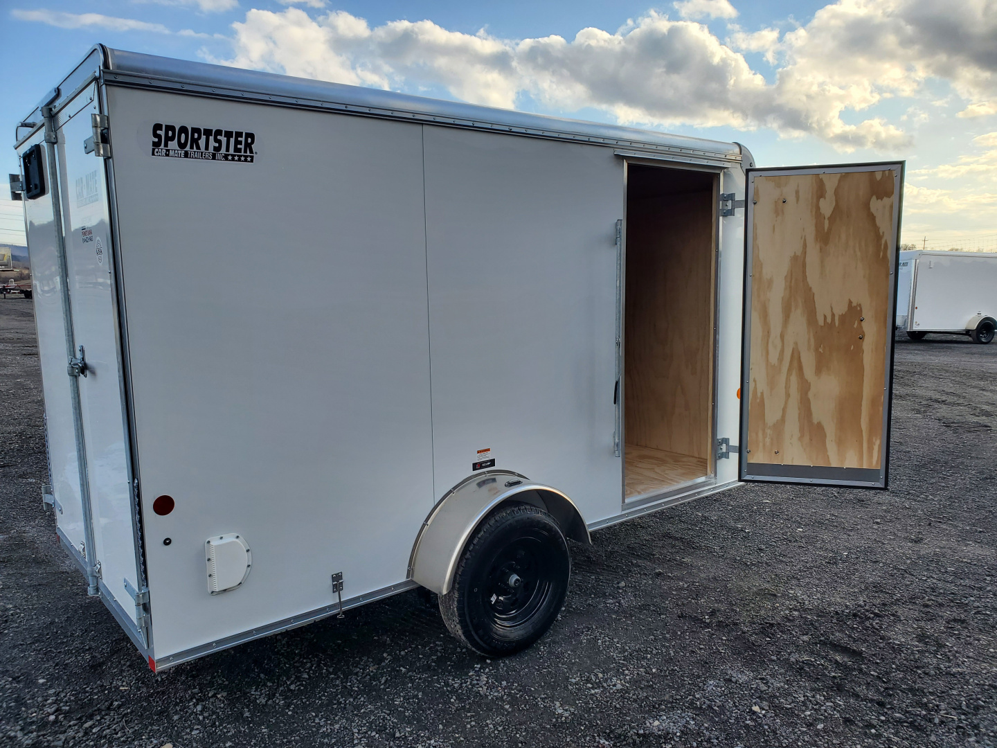 New 2026 Car Mate CM612EC Cargo / 6'X12' / 78" Interior Height / 2990 GVWR