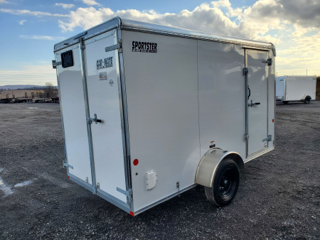 New 2026 Car Mate CM612EC Cargo / 6'X12' / 78" Interior Height / 2990 GVWR